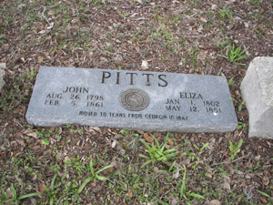 PITTS CEMETERY