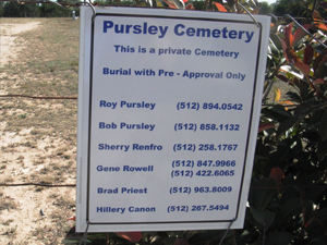 PURSLEY CEMETERY