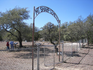 MT. SHARP CEMETERY