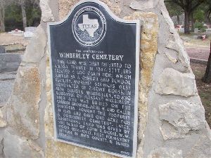 WIMBERLEY CEMETERY