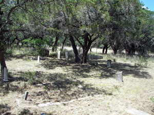 Opening up the cemetery from its overgrown state is the primary goal of the 2009 HCHC work.