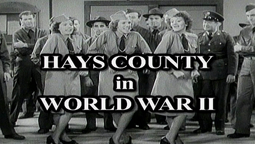 Hays County in World War II