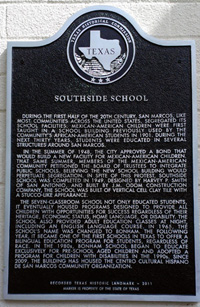 Former 'Southside School' to Receive Texas Historical Marker April 20 Former 'Southside School' to Receive Texas Historical Marker April 20