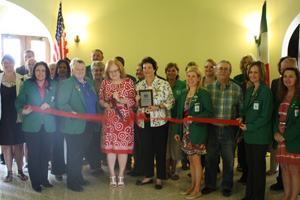 Ribbon Cutting for Hays Historical Museum at Courthouse Ribbon Cutting for Hays Historical Museum at Courthouse